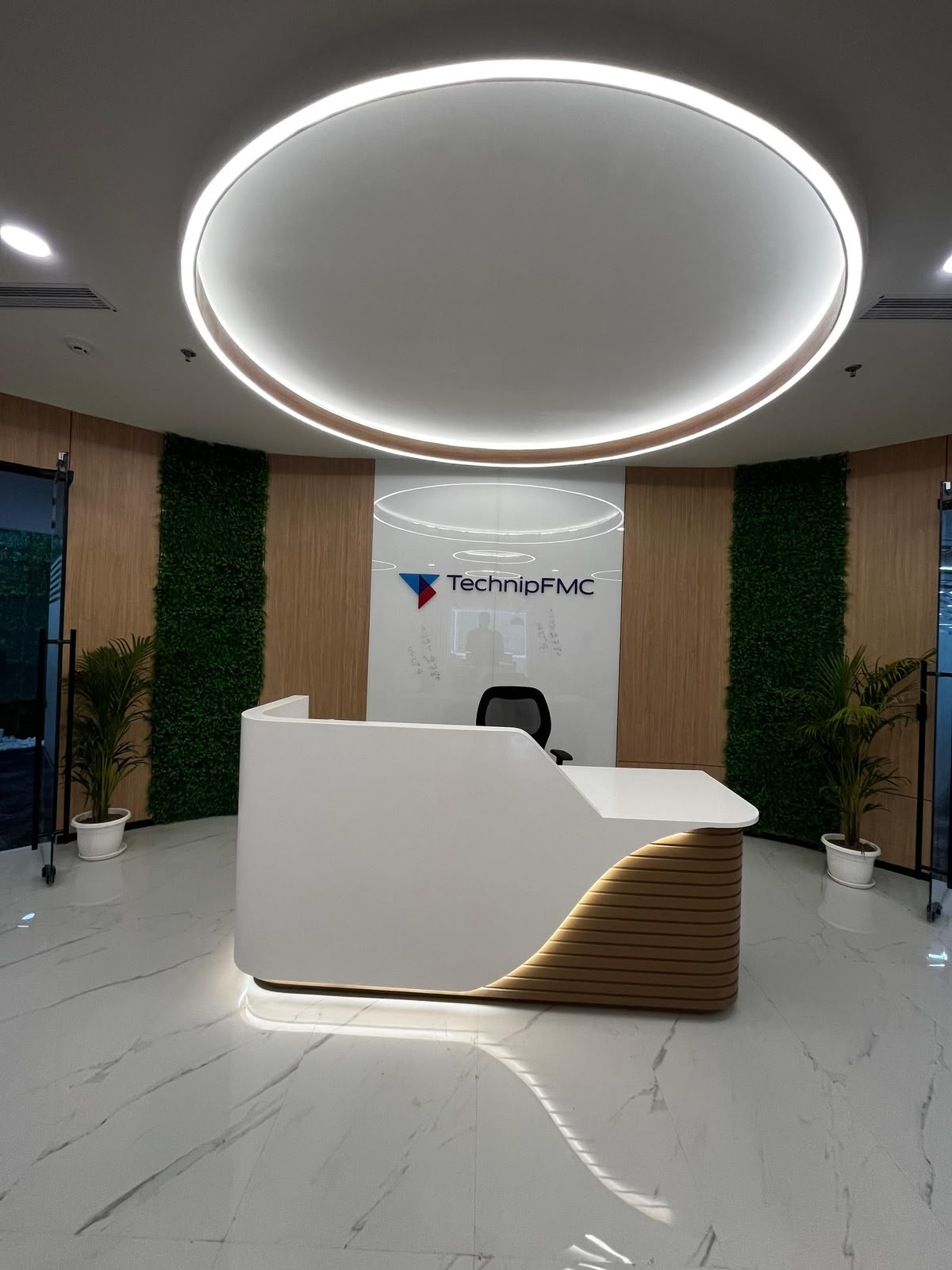 Technip office interior by Global Green, view 1